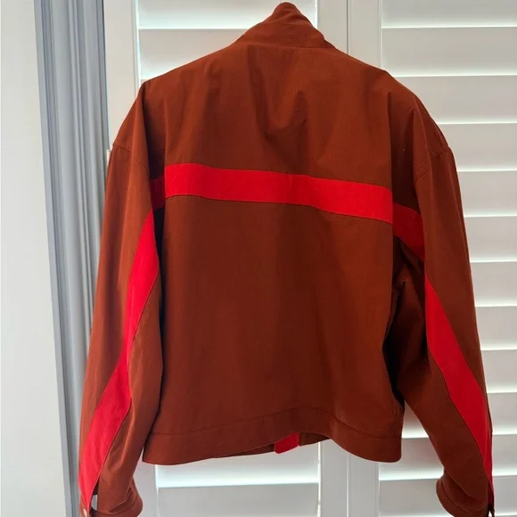 SAINT LAURENT JACKET IN COTTON COGNAC - Picture 14 of 17